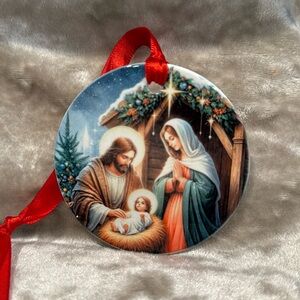 Christmas Nativity ornament
